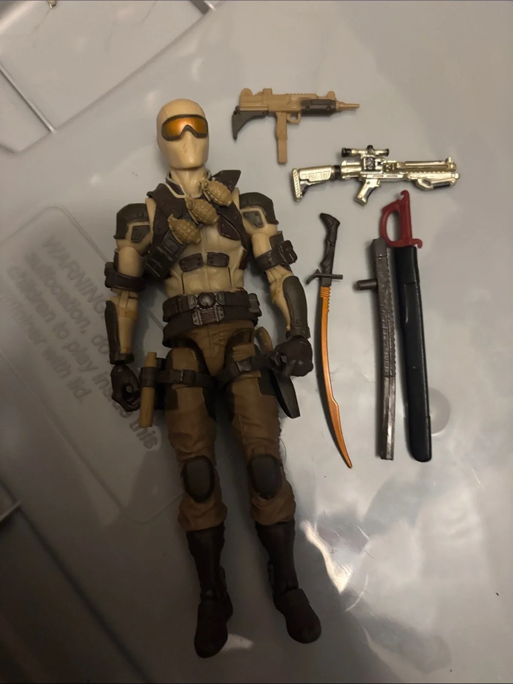 HASBRO G.I. JOE CLASSIFIED SERIES 092 DESERT COMMANDO SNAKE EYE 6